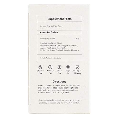 Health King Health King Medicinal Teas Lung Pacifier Herb Tea Bags, 20 Count