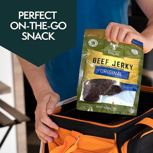 Boxed Halal Halal Beef Jerky, 4 Flavors - Boxed Halal (Jalapeo Garlic)