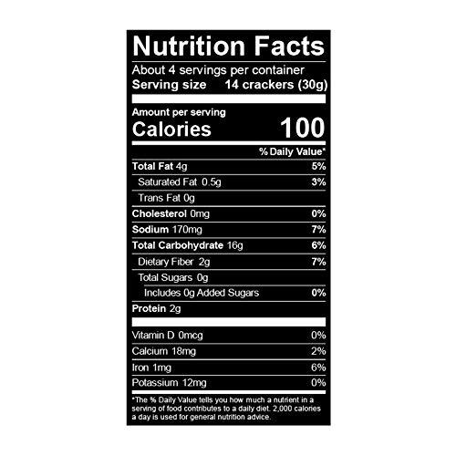 Every Body Eat Every Body Eat Sea Salt Chia Snack Thins, Gluten & Dairy Free, Vegan (1 Pack)