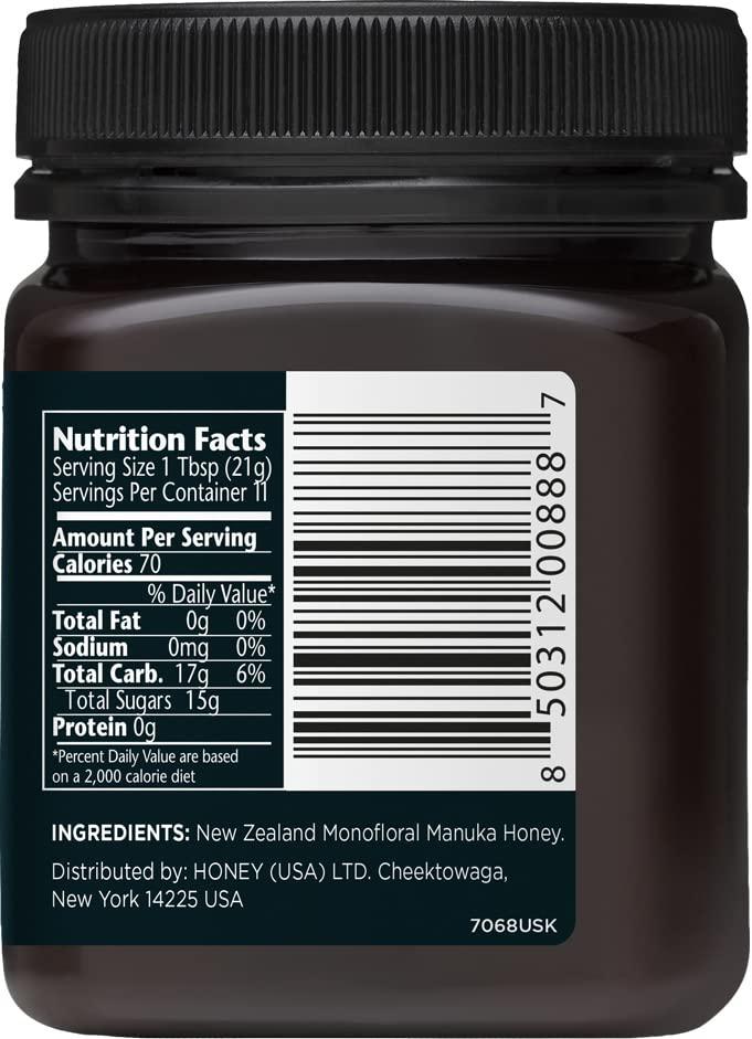 Manuka Doctor MANUKA DOCTOR - MGO 825+ Manuka Honey Monofloral, 100% Pure New Zealand Honey. Certified. Guaranteed. RAW. Non-GMO (8.75 oz)