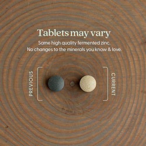 New Chapter New Chapter Zinc Supplement, Fermented Zinc Complex, ONE Daily for Immune Support + Skin Health, Mineral-Balancing Formula Rich in Copper, Easy to Swallow & Digest, 30 Count (1 Month Supply)