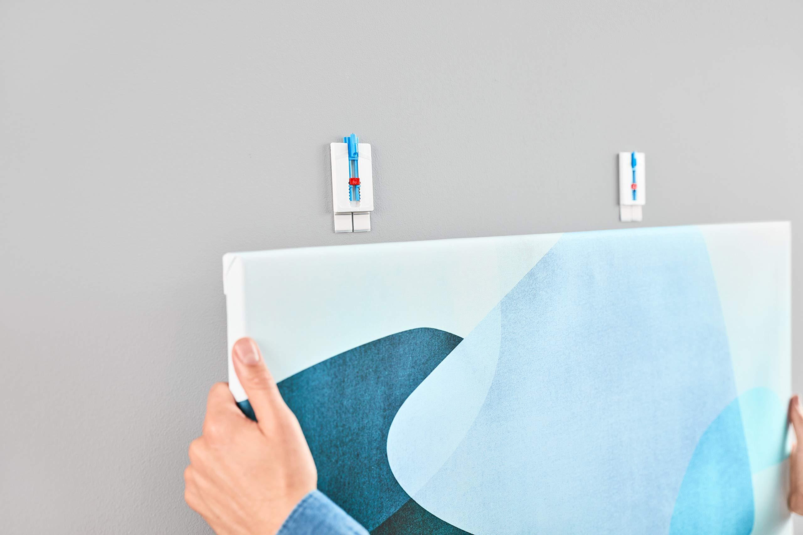 tesa UK tesa UK 77779-00000-00 Klebenagel Leinwand Tapete & Putz, White, 2 kg