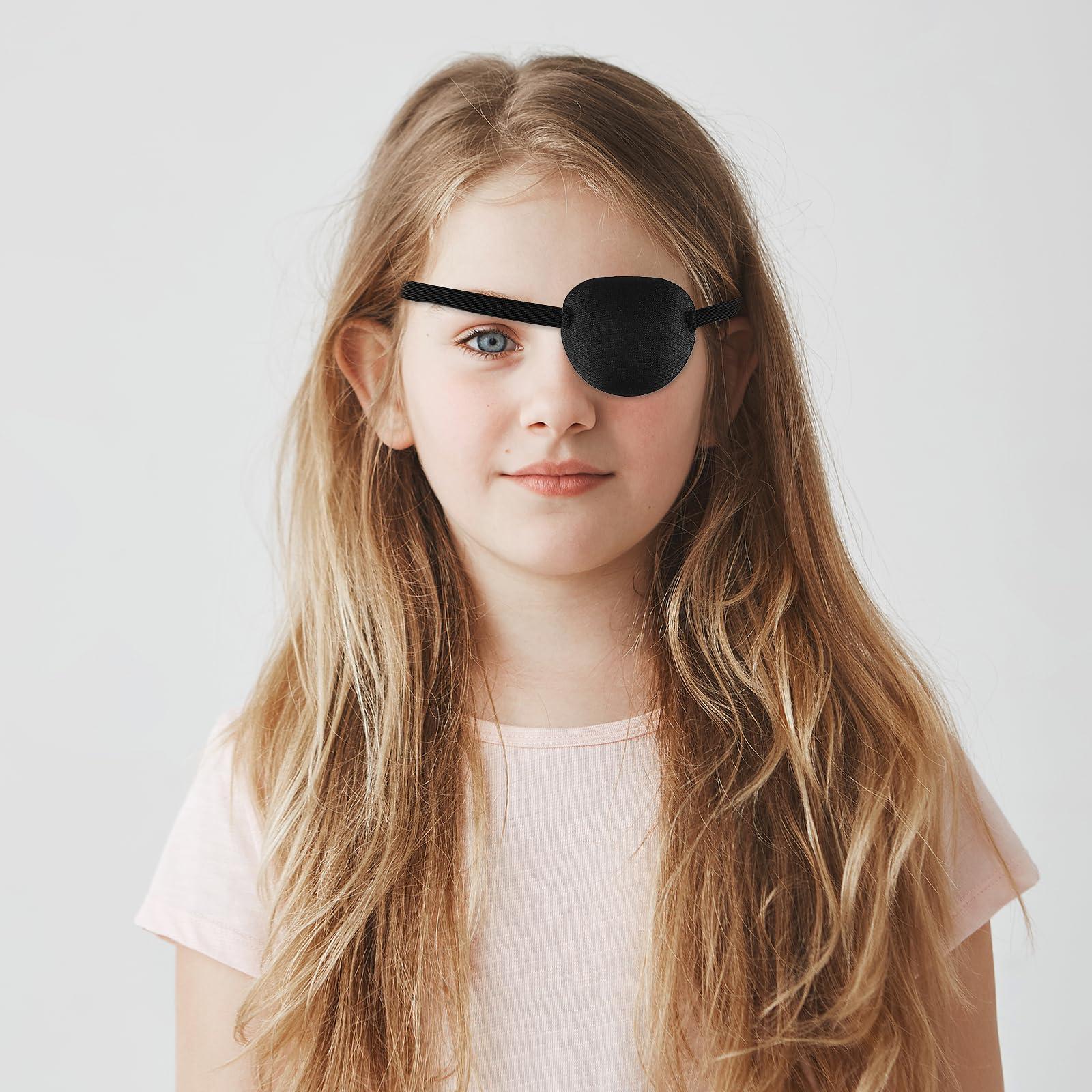 Abeillo 6Pcs Eye Patches, Adjustable Soft Medical Eye Patch for Adults and Kids, Medical Eyepatch for Lazy Eye Amblyopia Strabismus or After Surgery