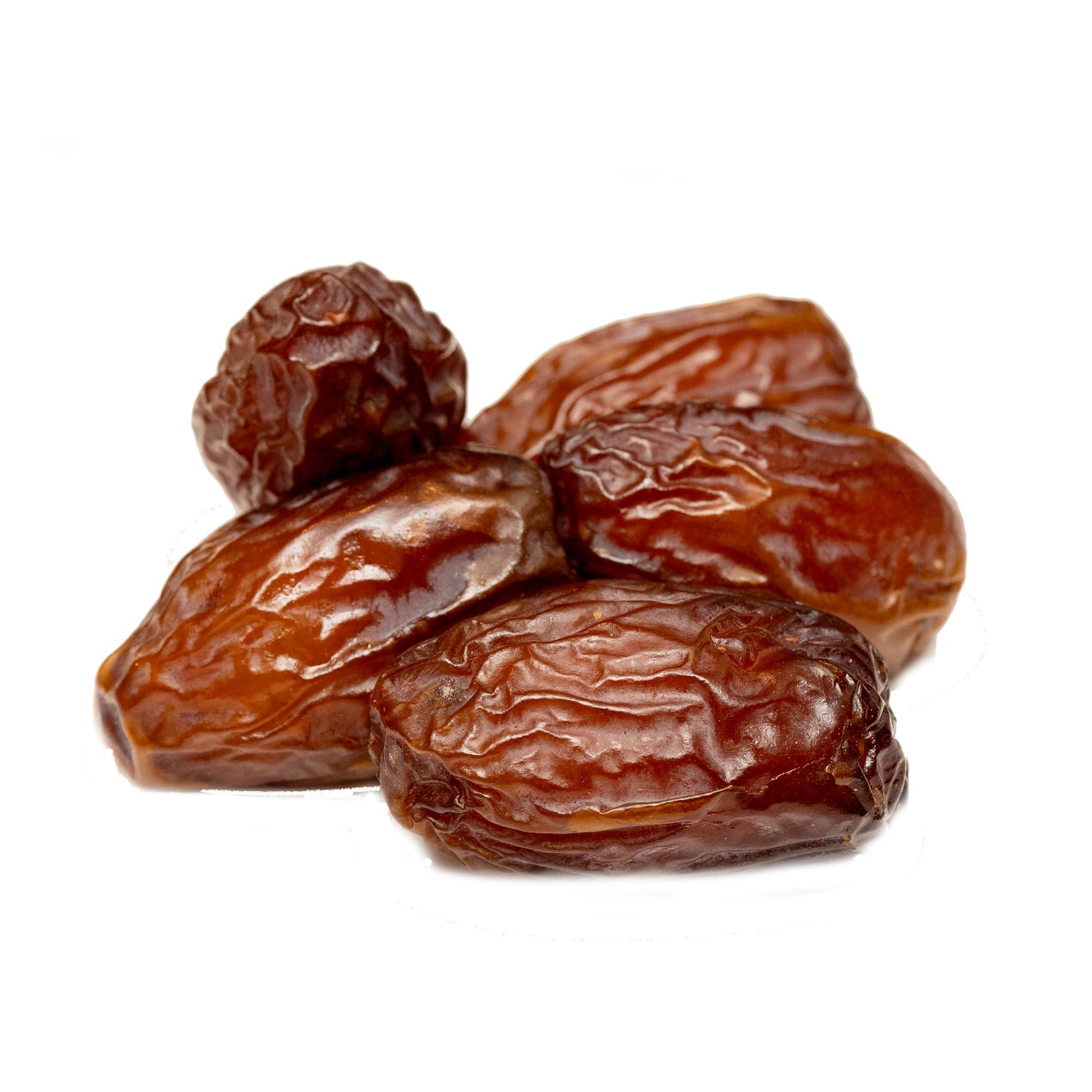 HARVEAST Harveast Organic Medjool Dates California Grown Jumbo Dates, Naturally Sweet, Healthy Snacking, Caramel Flavor, Pesticide, Free No Sugar Added Resealable Bag for Freshness, Baking (1 pounds)