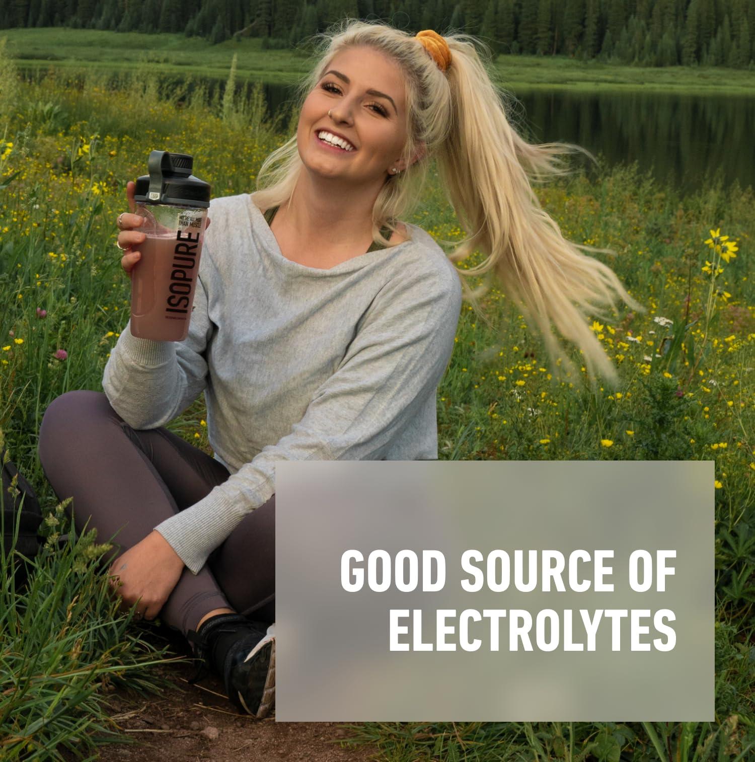 Isopure Isopure Zero Carb 100% Pure Whey Isolate Protein Powder, Lactose Free, Gluten Free, With Vitamins, Cookies & Cream, 25g Protein Per Serving, 7.5 Lbs, 110 Servings