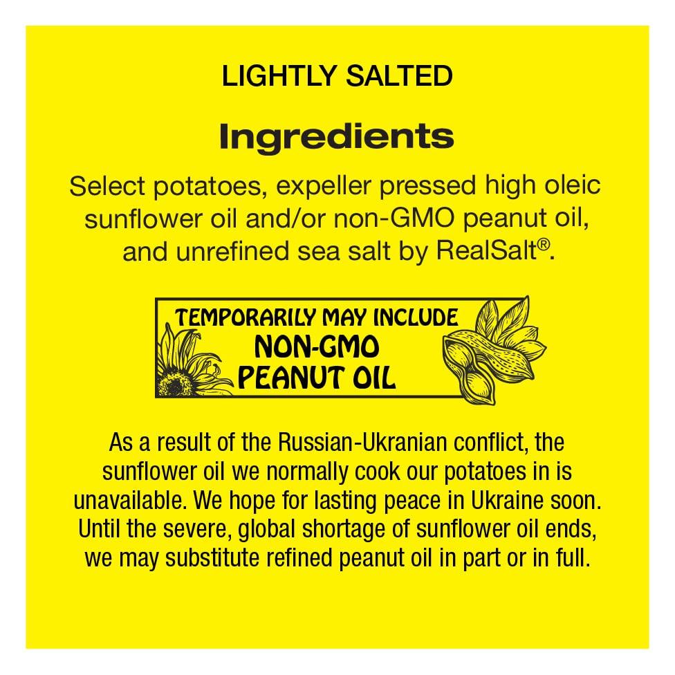 Route 11 Route 11 Potato Chips : Lightly Salted (12 bags (6 oz each))