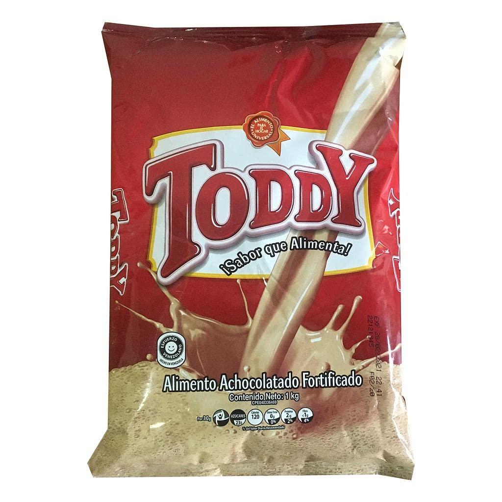 Chocolates Toddy Chocolate Powder Drink Mix (1Kg Bag) + Toronto Chocolate Covered Hazelnut (Bag/125gr) + Cassabito CasabeCrackers Natural Flavor (4 Pack) all the traditional flavor of Venezuela (6 Items TOTAL)