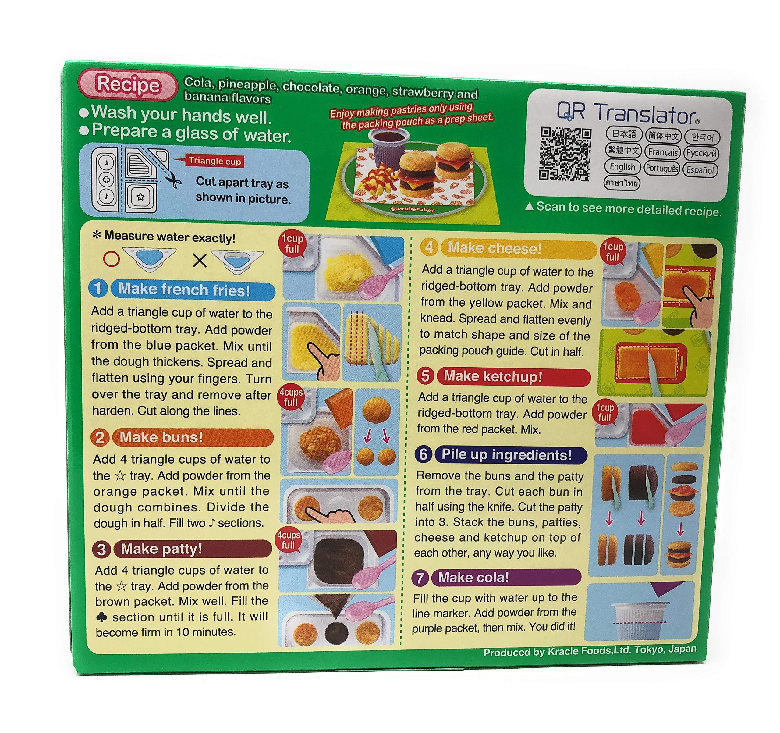 Fusion Select Popin’ Cookin Diy Candy Kit (8 Pack Varieties) - Tanoshii Bento, Ramen and Waffle, Cakes, Sushi and Donuts, Hamburger, and Kawaii Gummy Land in Fusion Select Gift Box