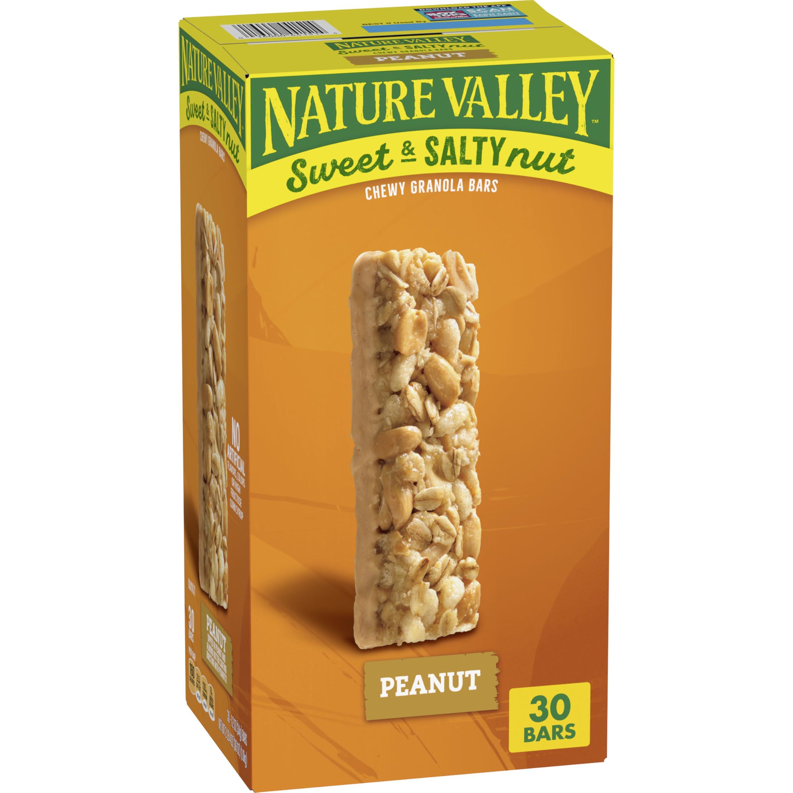 Nature Valley Nature Valley Sweet and Salty Granola Bars, Peanut, 30 Bars, 36 OZ