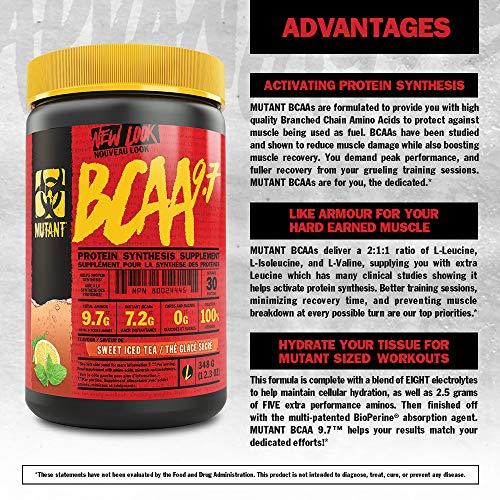 PREMIUM SUPPLEMENTS - EUR Mutant BCAA 9.7 - 348g Fuzzy Peach by Mutant