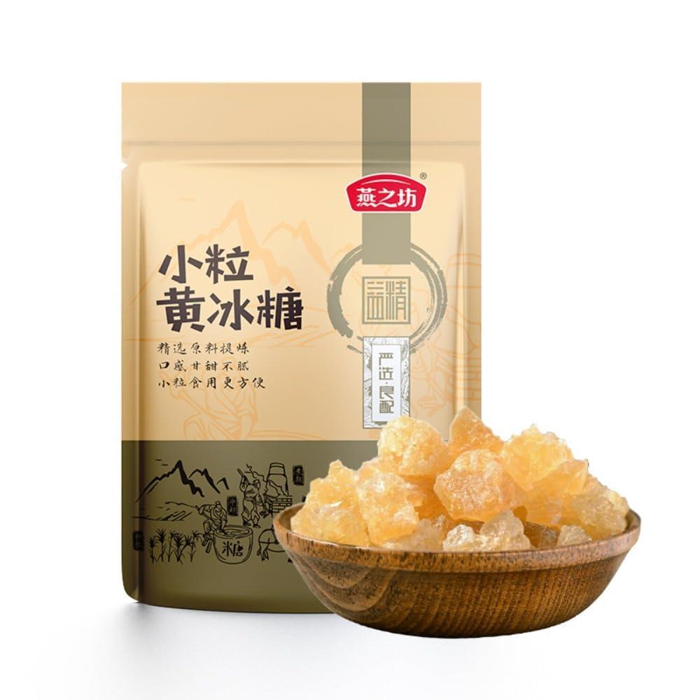 cn herb Small Yellow Rock Candy Soup Dessert Polycrystalline Rock Candy Old Rock Candy Sucrose Bag