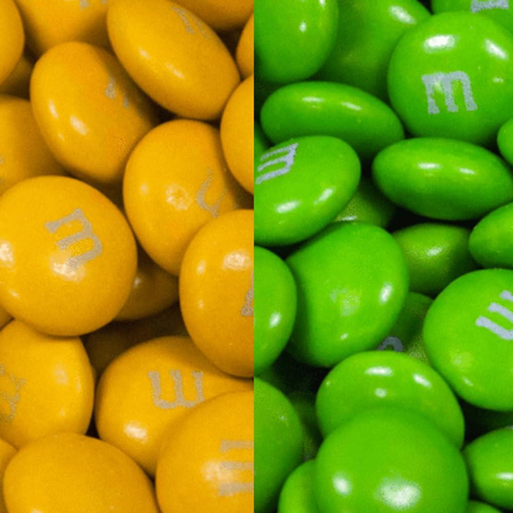 Just Candy 2 lbs Green & Gold Candy Milk Chocolate Minis