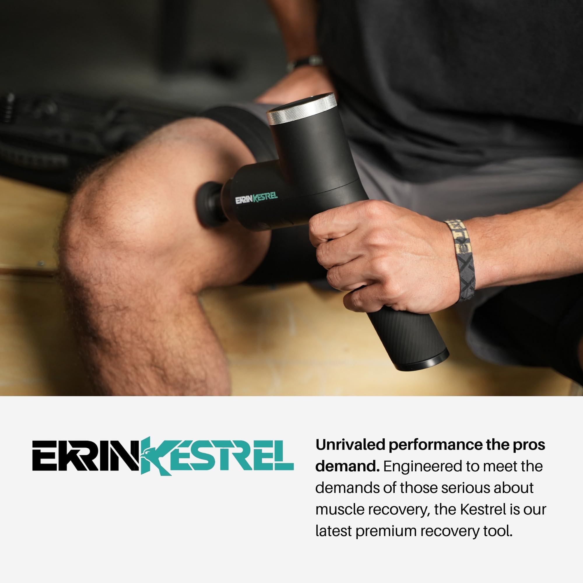 Ekrin Athletics Ekrin Athletics Kestrel Massage Gun: Enhanced Precision & Comfort for Superior Muscle Recovery & Wellness | Relieve Sore Muscles and Stiffness