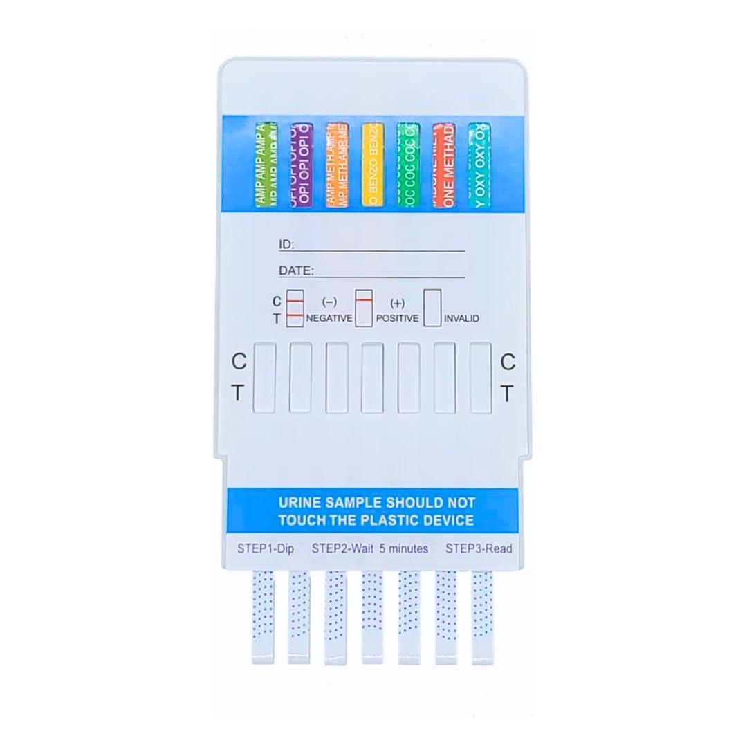 12 Panel Now 12 Panel Drug Test Dip Cards, Tests for 12 Commonly Abused Drugs, 99% Accurate, Fast Results, CLIA Waived, Easy-Read (25)