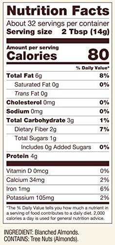 Bob's Red Mill Bob\'s Red Mill Blanched Almond Flour, Finely Sifted 2 Pound (Pack of 4) - Non-GMO, Gluten Free, Paleo, Vegan, Keto Friendly