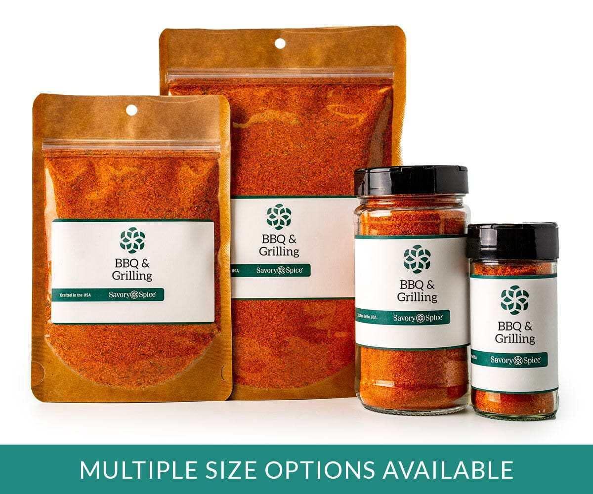 Savory Spice Shop Savory Spice Carolina High Country BBQ Rub - North Carolina Barbecue Seasoning Rub | Carolina Classic Spice Blend for Grilling & Roasting Pork, Brisket and Chicken (1 Cup Bag - Net: 5.7 oz)