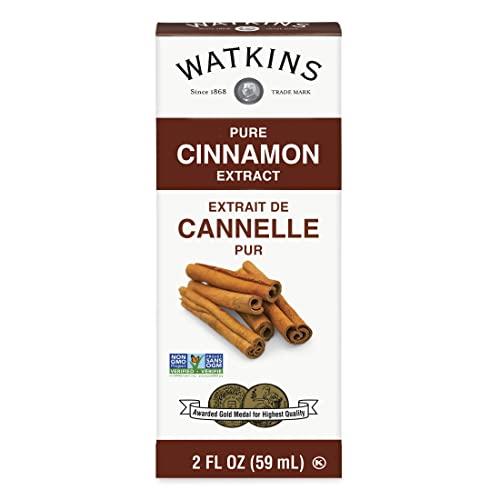 Watkins Watkins Pure Cinnamon Extract, Non-GMO, Kosher, 2 oz. Bottle, 1-Pack