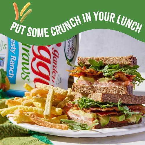 Sensible Portions Sensible Portions Veggie Straws Multi-Pack, Sea Salt and Zesty Ranch Flavor, Gluten-Free Chips, Individual Snacks, 0.75 Ounce Bag, 10-Pack