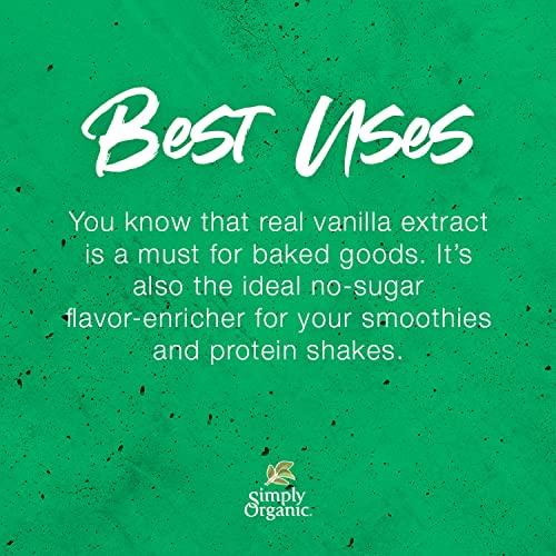 Simply Organic Simply Organic Vanilla Extract, Certified Organic | 4 oz | Pack of 6