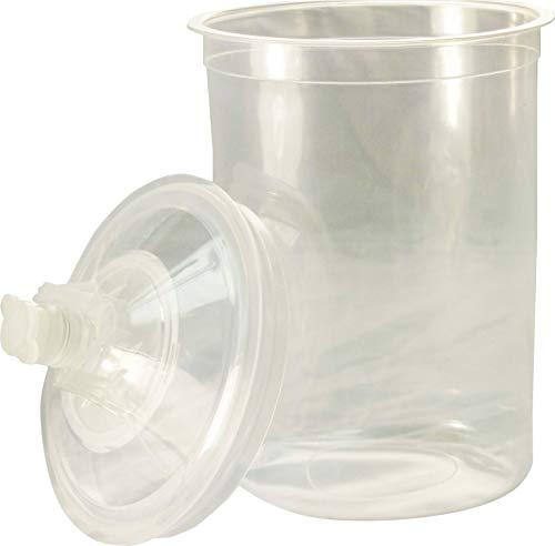 3P Products 3P Products Full Box Disposable Paint Cups - 50 Lids, 50 Liners, 25 Plugs 1 Hard Cup. (Compare to 3M PPS 16024) (27 oz - 190 Micron Filters)