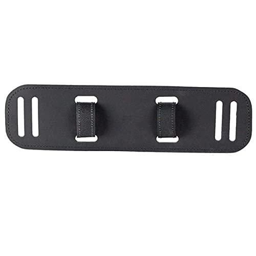 BackUpBrace BackUpBrace Duty Belt Back Support (Smooth Leather) - For Use With Police Utility Belt - Reduce Strain, Pressure and Pain While Supporting Your Lower Back - Designed for Men & Women