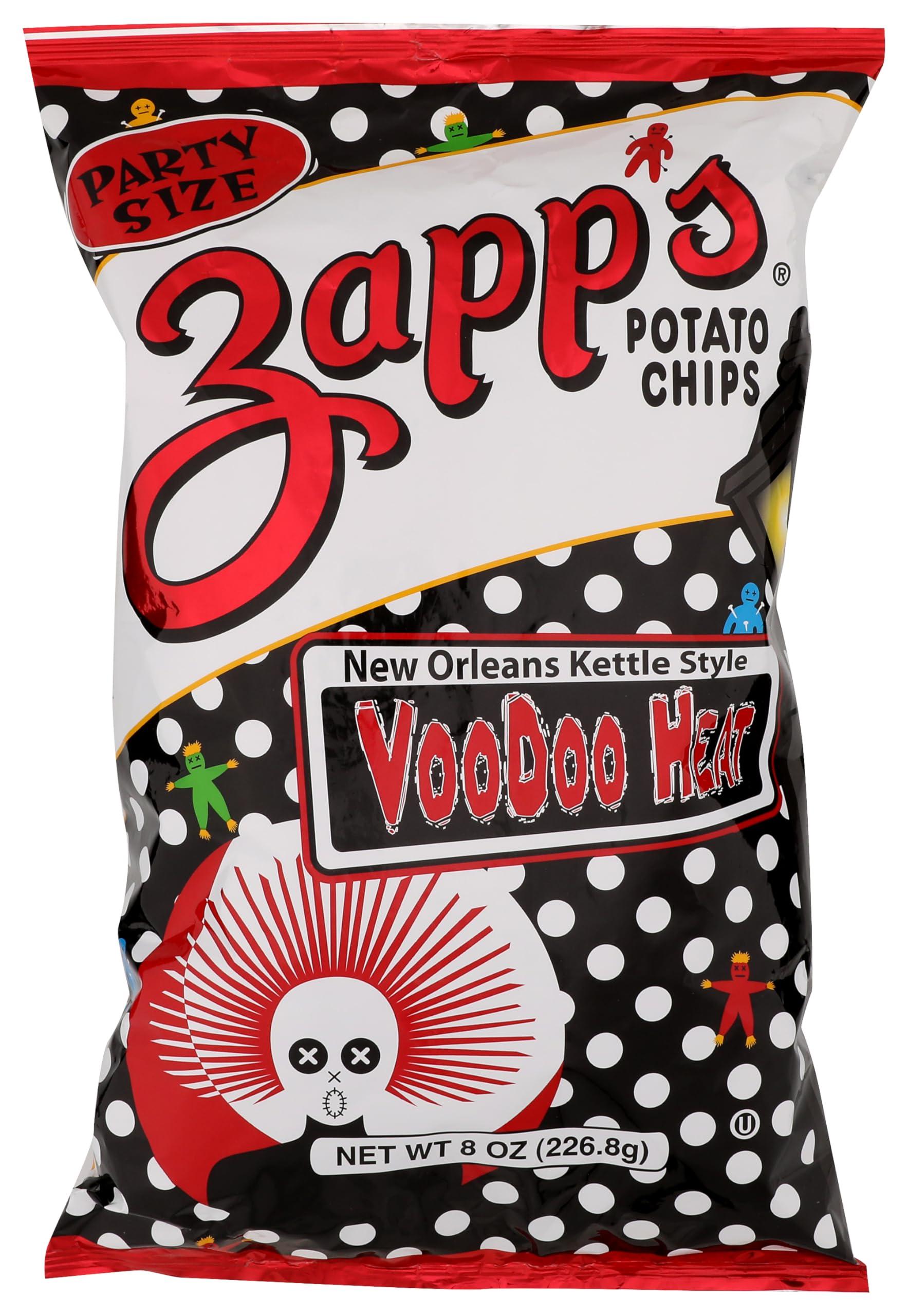Zapp\'s 8oz. Zapp\'s Kettle Potato Chips, Voodoo Heat