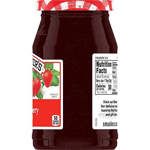 Smucker's Smucker's Strawberry Jelly, 18 Ounces (Pack of 6)
