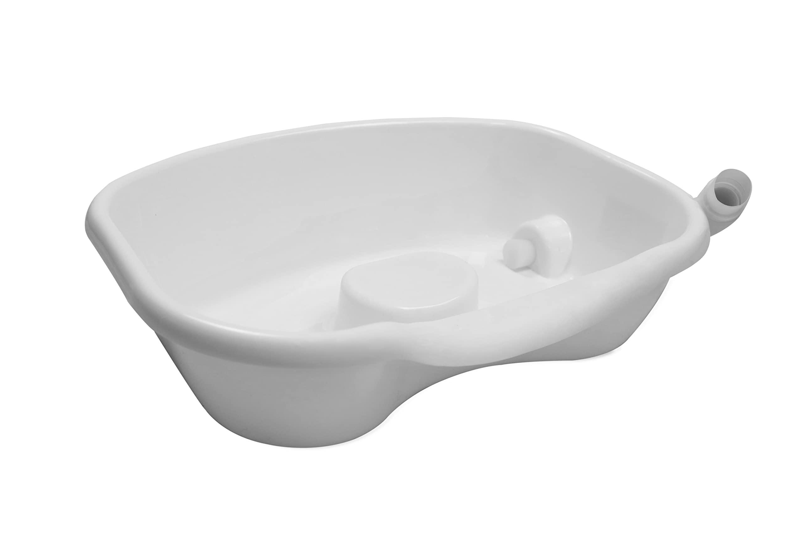 PEPE Mobility PEPE - Portable Shampoo Bowl, Hair Washing Basin Bedridden, Plastic Adults, Tray Elderly