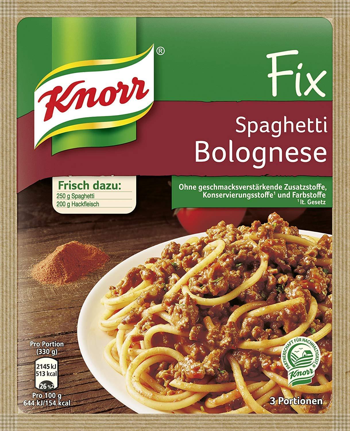 Knorr Knorr Fix Spaghetti Bolognese