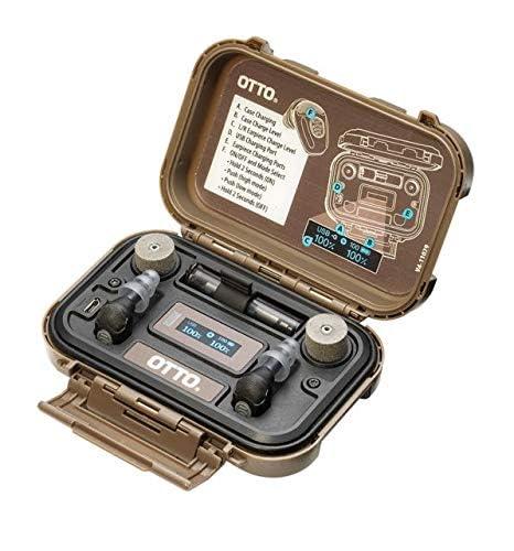 OTTO Engineering OTTO Engineering NoizeBarrier Micro Earplug, Black, V4-11029