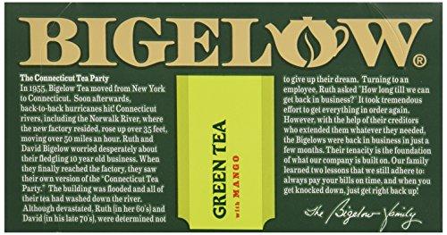 Bigelow Tea Bigelow Tea Green Tea with Mango, 20 ct