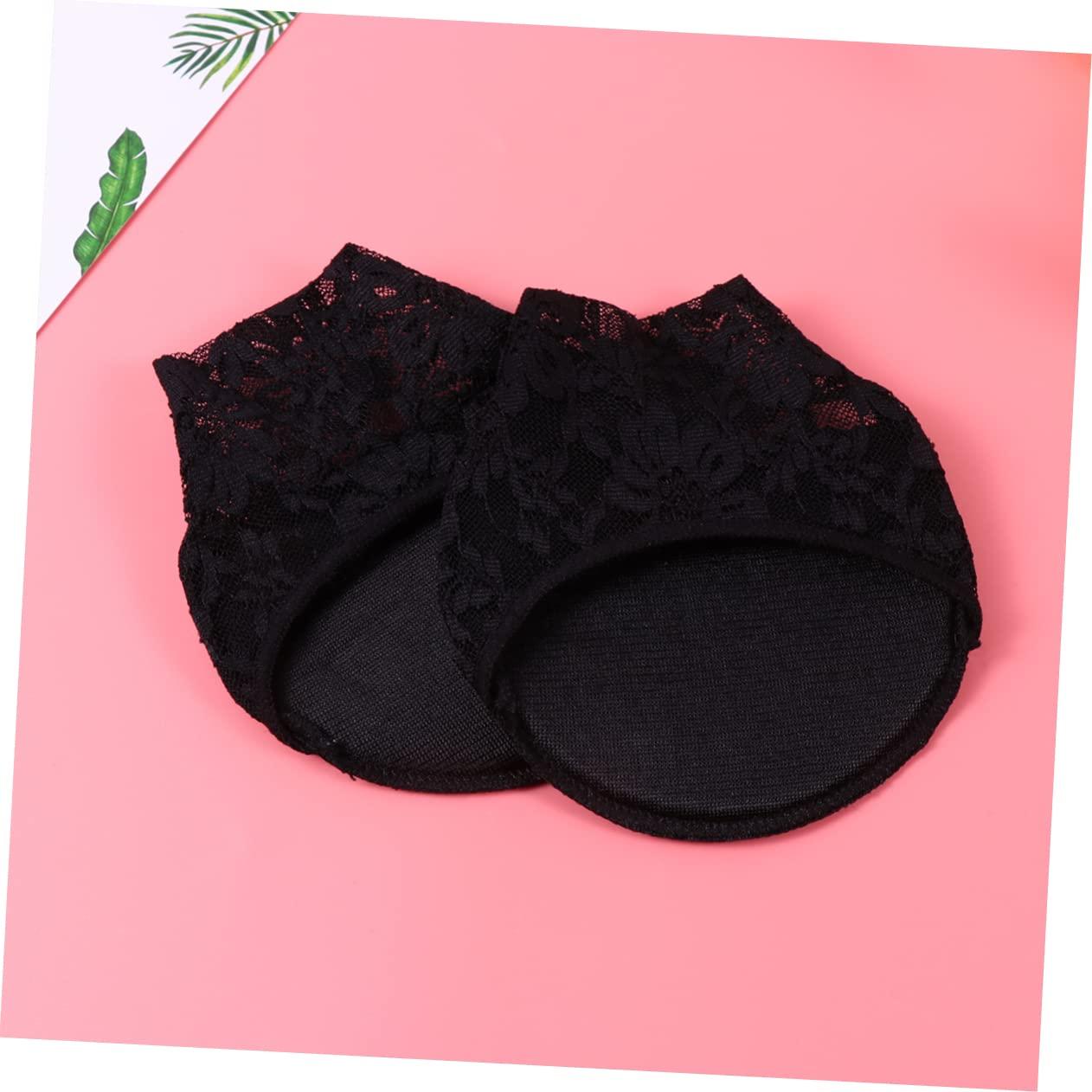 Didiseaon Didiseaon 2 Pairs High Heel Mat Invisible Socks High Heel Inserts Toe Socks No Show Toe Cover Socks Toe Cover High Heels Insoles for Heels Womens Block Heels Peep Toe Shoe Miss Non-slip Mat