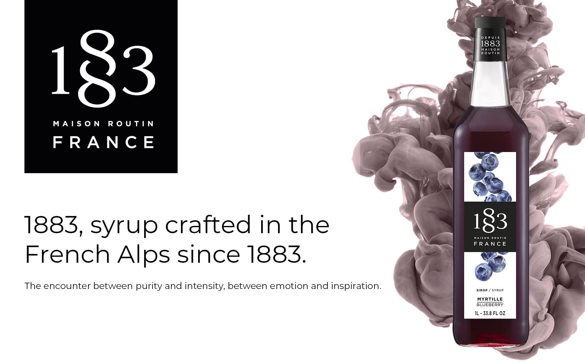 Maison Routin 1883 Blueberry Syrup 1Liter