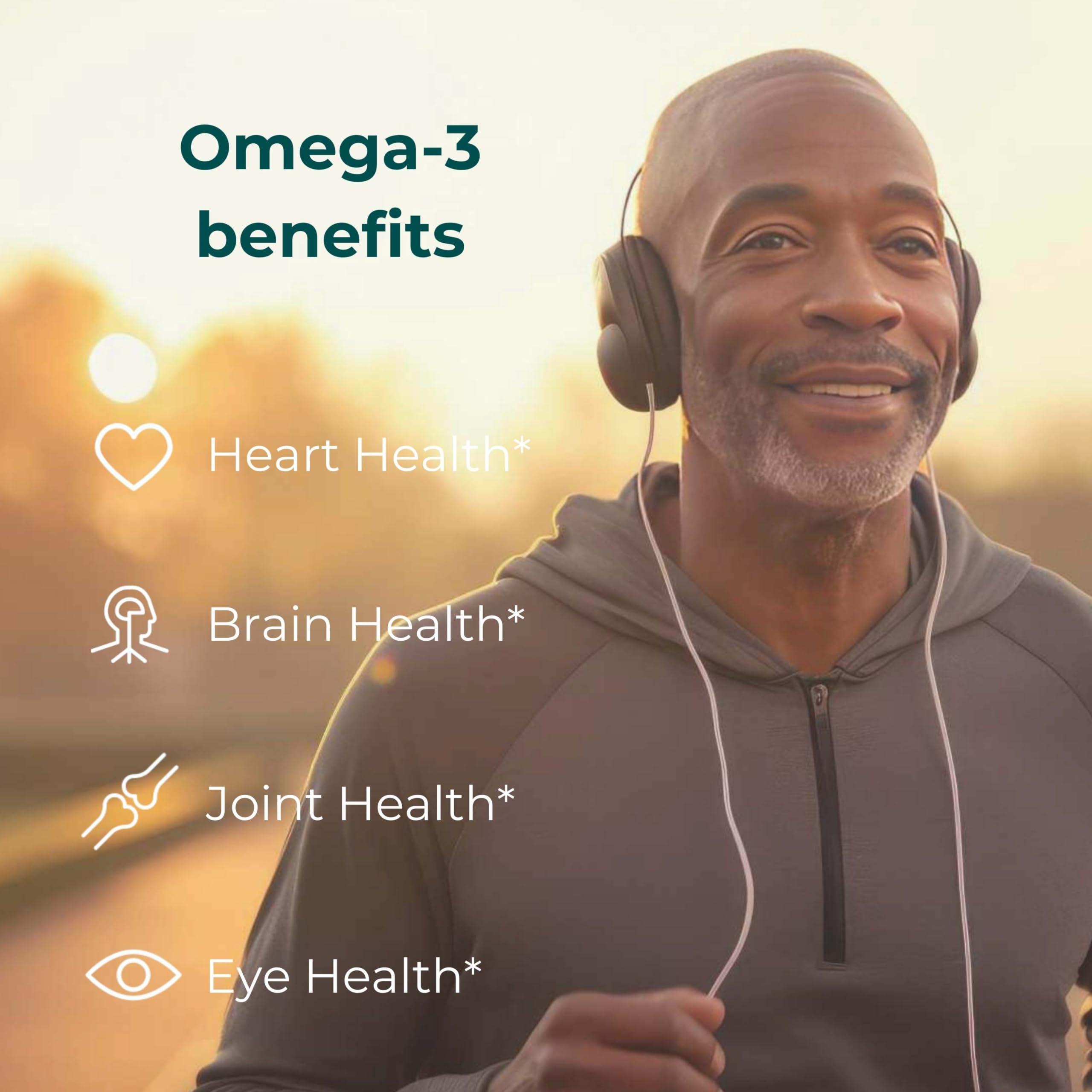 Iwi Iwi Life Omega-3 Minis & Brain Omega-3 Bundle, 30 Servings, Vegan Plant-Based Algae Omega 3 with EPA + DHA, Krill & Fish Oil Alternative, No Fishy Aftertaste