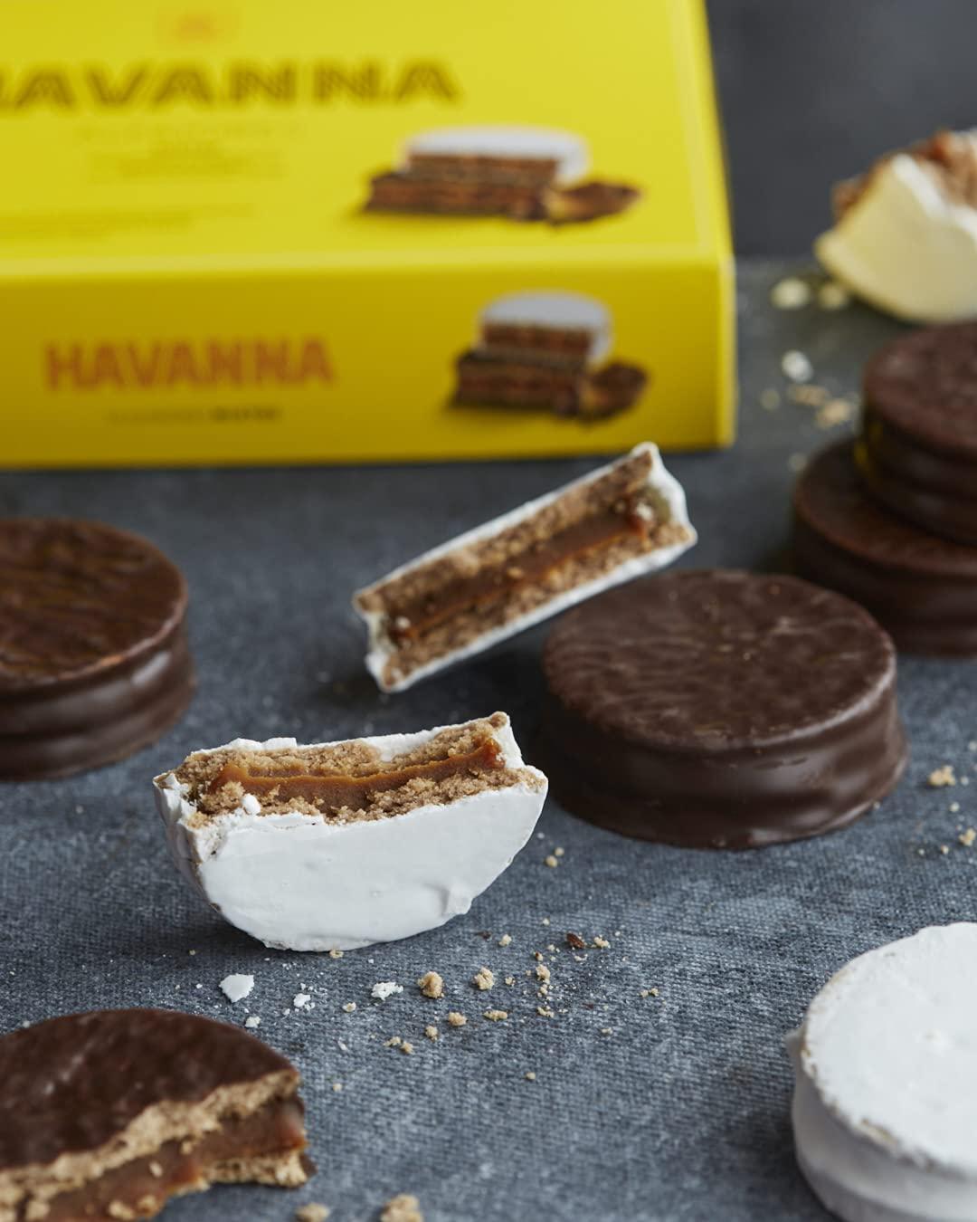 Havanna Alfajor Mixed Chocolate and Dulce de Leche - Box 6 Alfajores