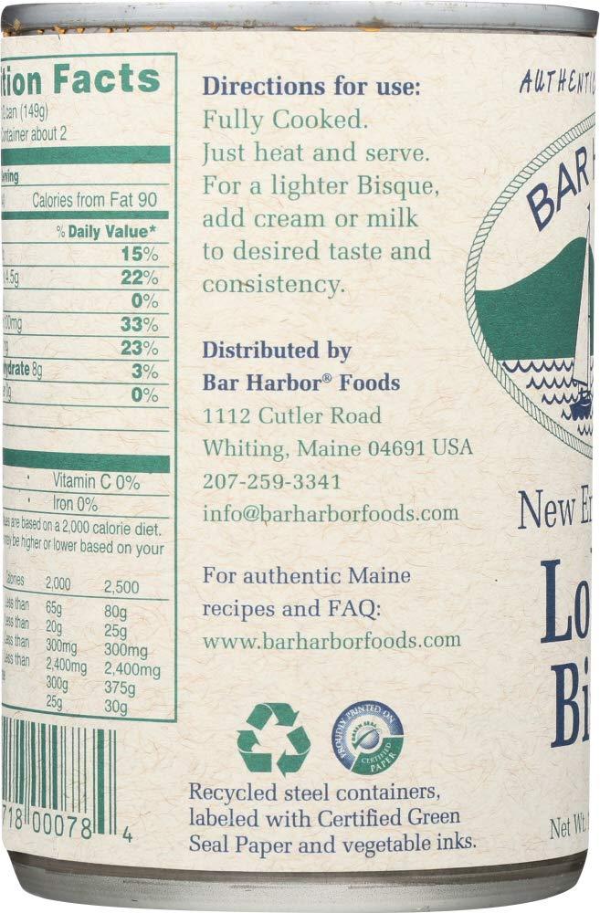 Bar Harbor Bar Harbor Lobster Bisque 10.5 OZ(Pack of 2)