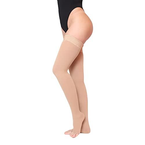 Medical support hose thigh high best sale