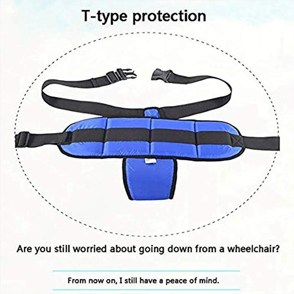 jehdfbvssjcbcsvfd Wheelchair Belt Restraint Pelvic Support - Adjustable Medical Restraints Straps Patients Cares Safety Harness Chair Waist Anti-Slip Positioning Band