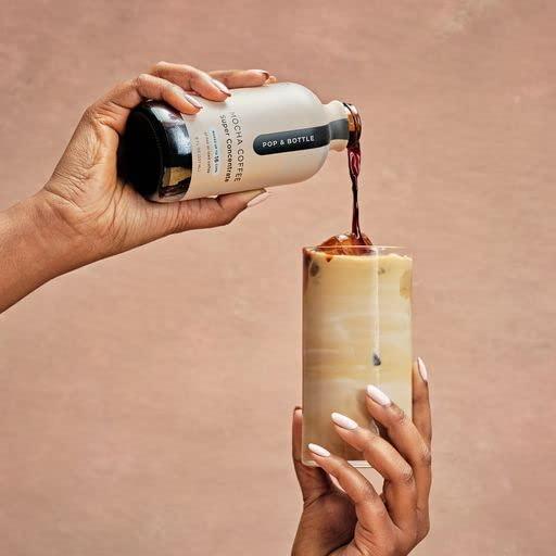 Pop & Bottle Pop & Bottle Coffee Concentrate - Cold Brew Concentrate, Iced Coffee Concentrate Liquid for Instant Ice Coffee & Cold Brew, Dairy Free, Makes Up to 16 Cups, USDA Organic - Mocha, 8 Fl Oz (2 Pack)