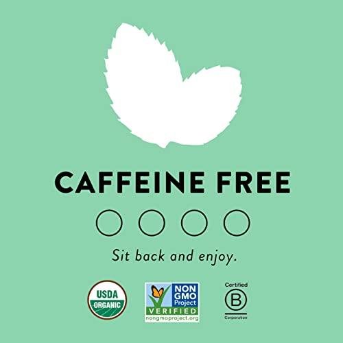 Choice Organics Choice Organics - Organic Peppermint Tea (1 Pack) - Compostable - Caffeine Free - 16 Organic Herbal Tea Bags