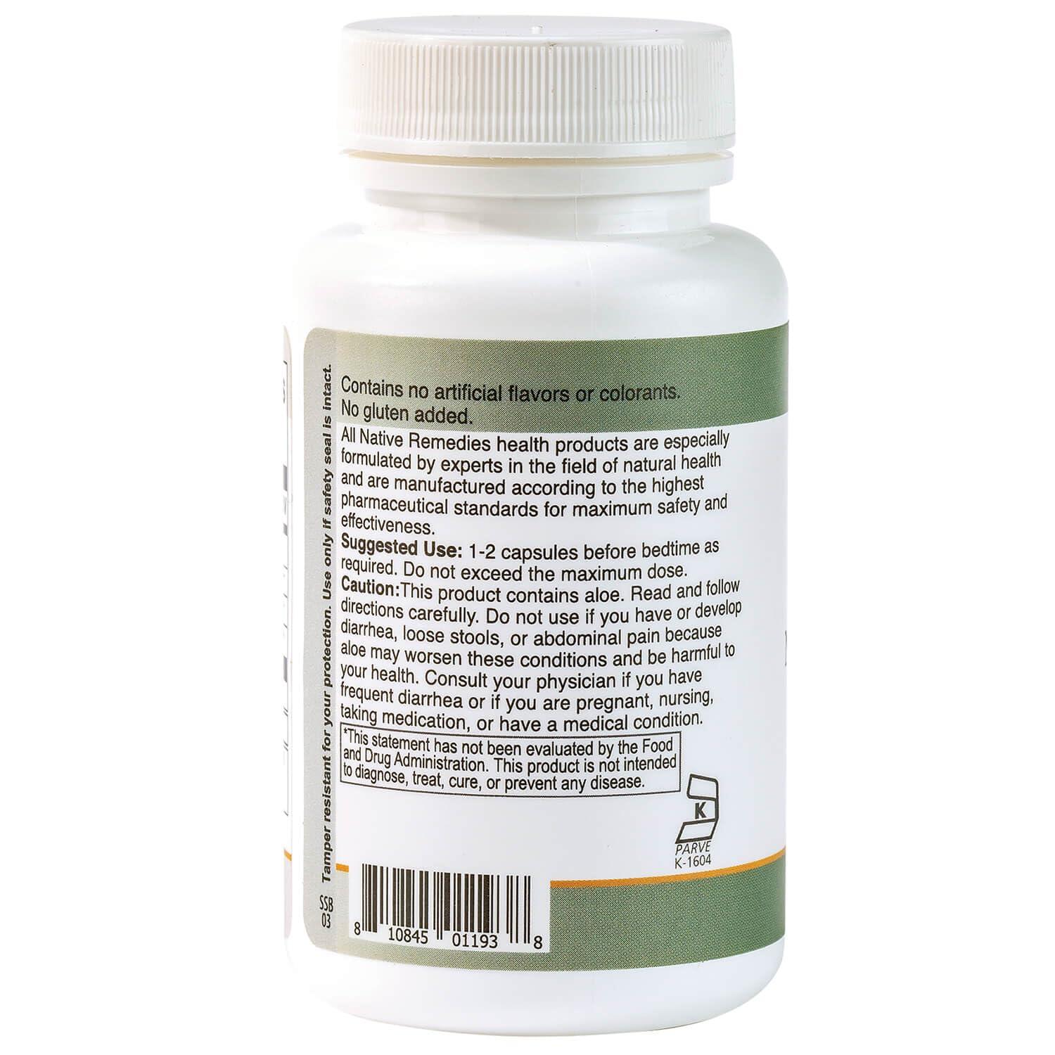 Native Remedies Native Remedies Natural Moves - All Natural Herbal Supplement Promotes Bowel Health and Regularity as Related to Constipation - 60 Veggie Caps