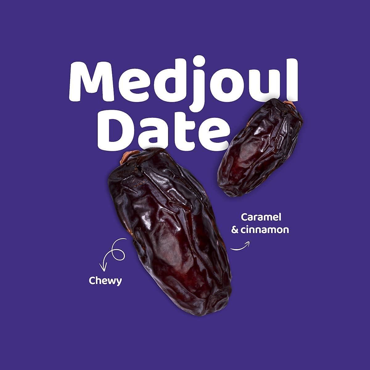 Generic Generic Mini Medjoul/Medjool Dates (Khajoor/Khajur) 100% Natural | Rich in Calcium, Iron and Potassium | Instant Energy - 200 gm