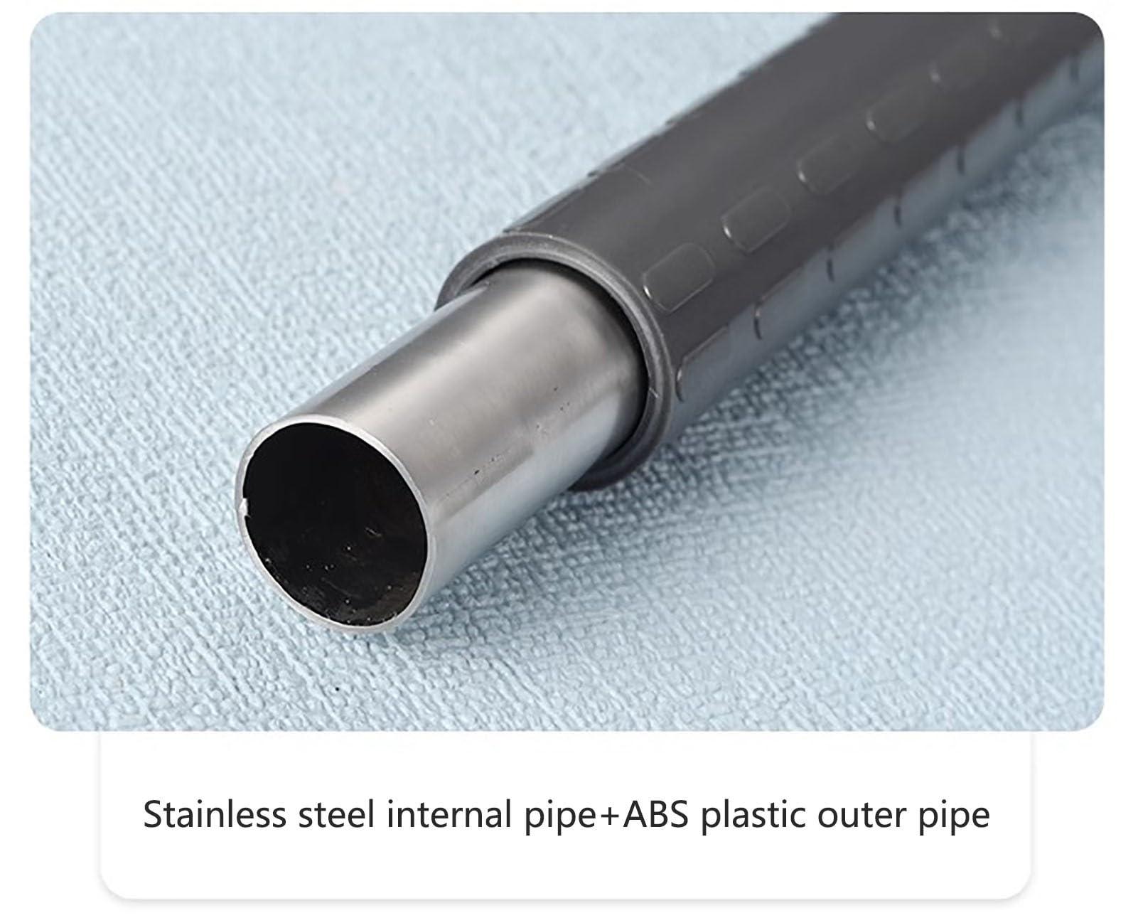 BESNUT Handicap Grab Bars for Bathroom, Stainless Toilet Grab Bar with Textured Grip, Toilet Safety Rails with Leg for Elderly