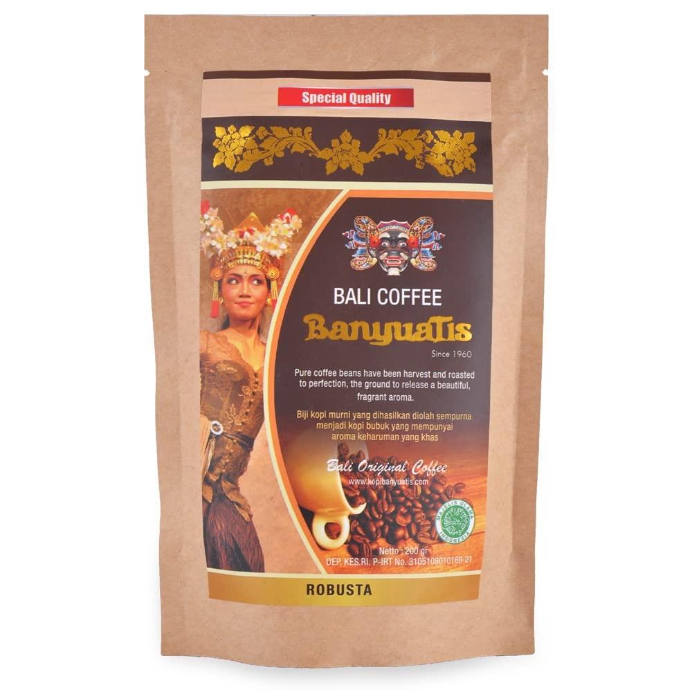 CV. Pusaka Bali Persada BanyuaTis Indonesia Bali Coffee Robusta Powder Foil 200g