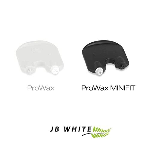 JB WHITE JB White - 6X Wax Guard for Oticon ProWax MiniFit Filter, Hearing Aid Supplies (1 Pack / 6 Pcs) Replacements Wax Filters for all MiniRITE Hearing Aid using miniFit Domes, Wax Guards Accessory