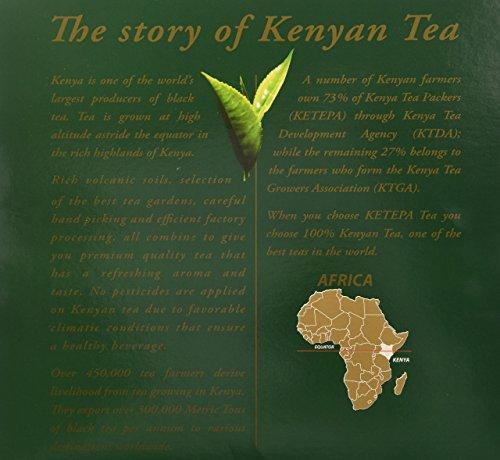 Ketepa Safari Pure Kenya Tea - 100 Enveloped Tea Bags