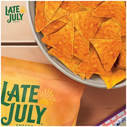 Late July Late July Snacks Nacho Cheese Tortilla Chips, 7.8 Oz