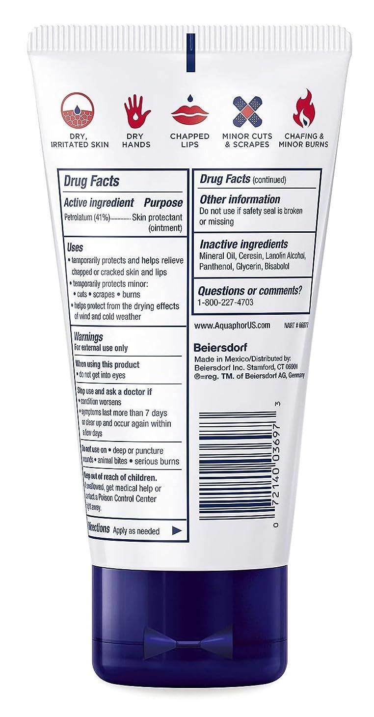 Aquaphor Aquaphor Children\'s Healing Ointment, Advanced Therapy Skin Protectant, Multi-Purpose Healing Ointment and Body Moisturizer for Kids, For Dry, Cracked Skin, Minor Cuts and Burns, 5 Oz Tube