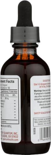 Quantum Quantum Health Super Lysine+ Immune System Liquid Extract, 2 Fl Oz