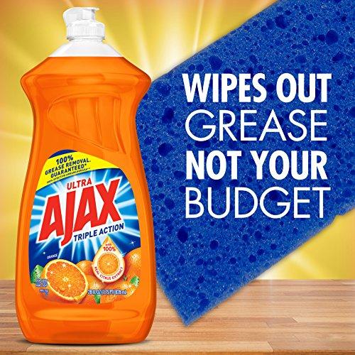 Ajax Ajax Triple Action Dish Liquid-Orange - 28 oz